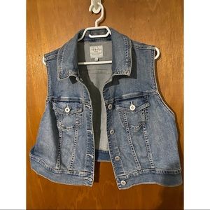 Torrid light denim vest